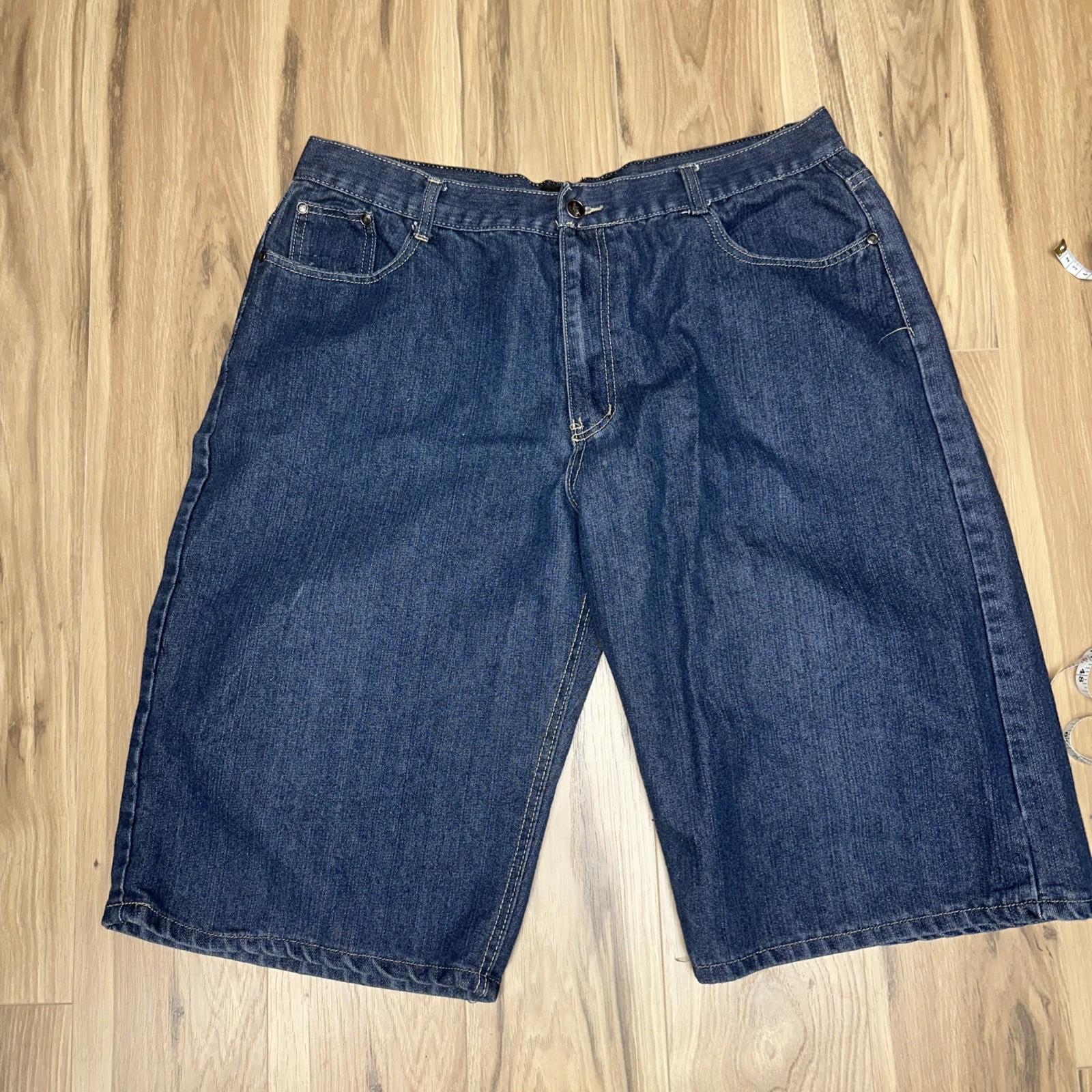 Jeanetix Blue Denim Hip Hop Bermuda Shorts Size 40