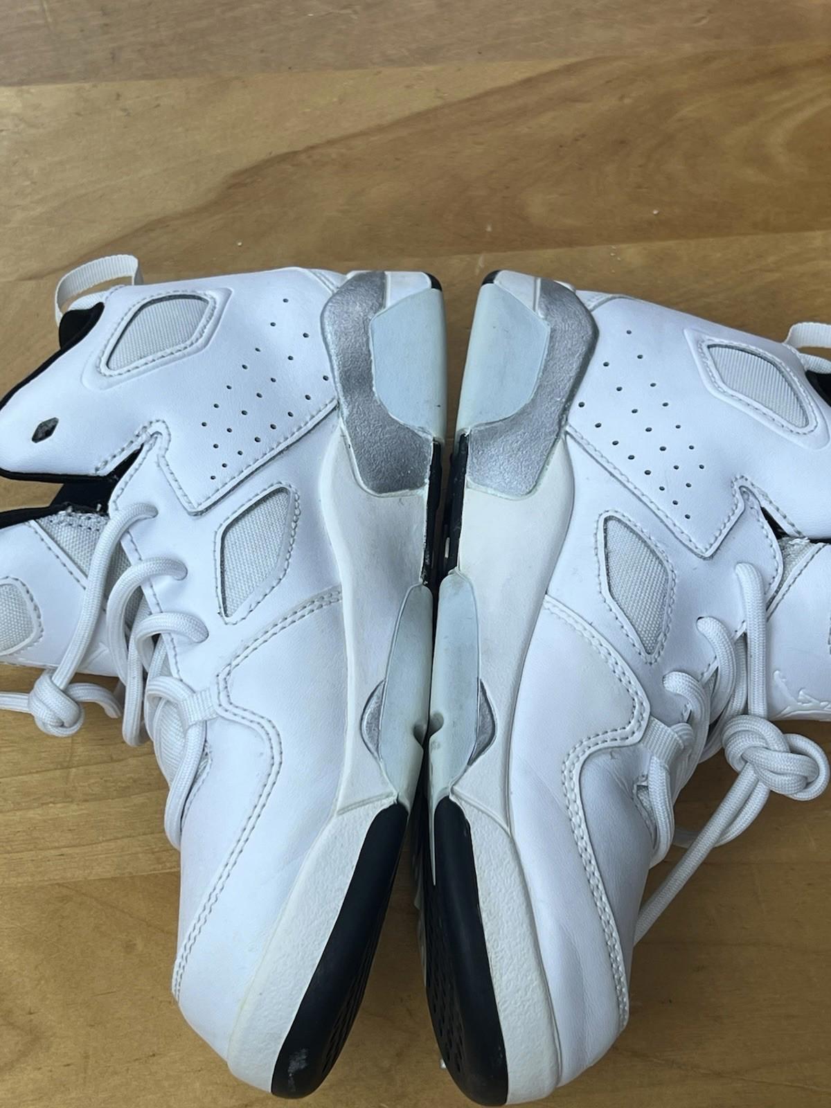 Nike Jordan Flight Club 91 "White Metallic Silver" Size 2.5y