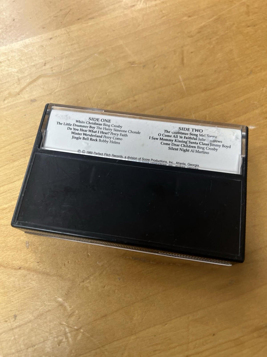 Holiday Classics Cassette Tape 1989 Shell Christmas Music