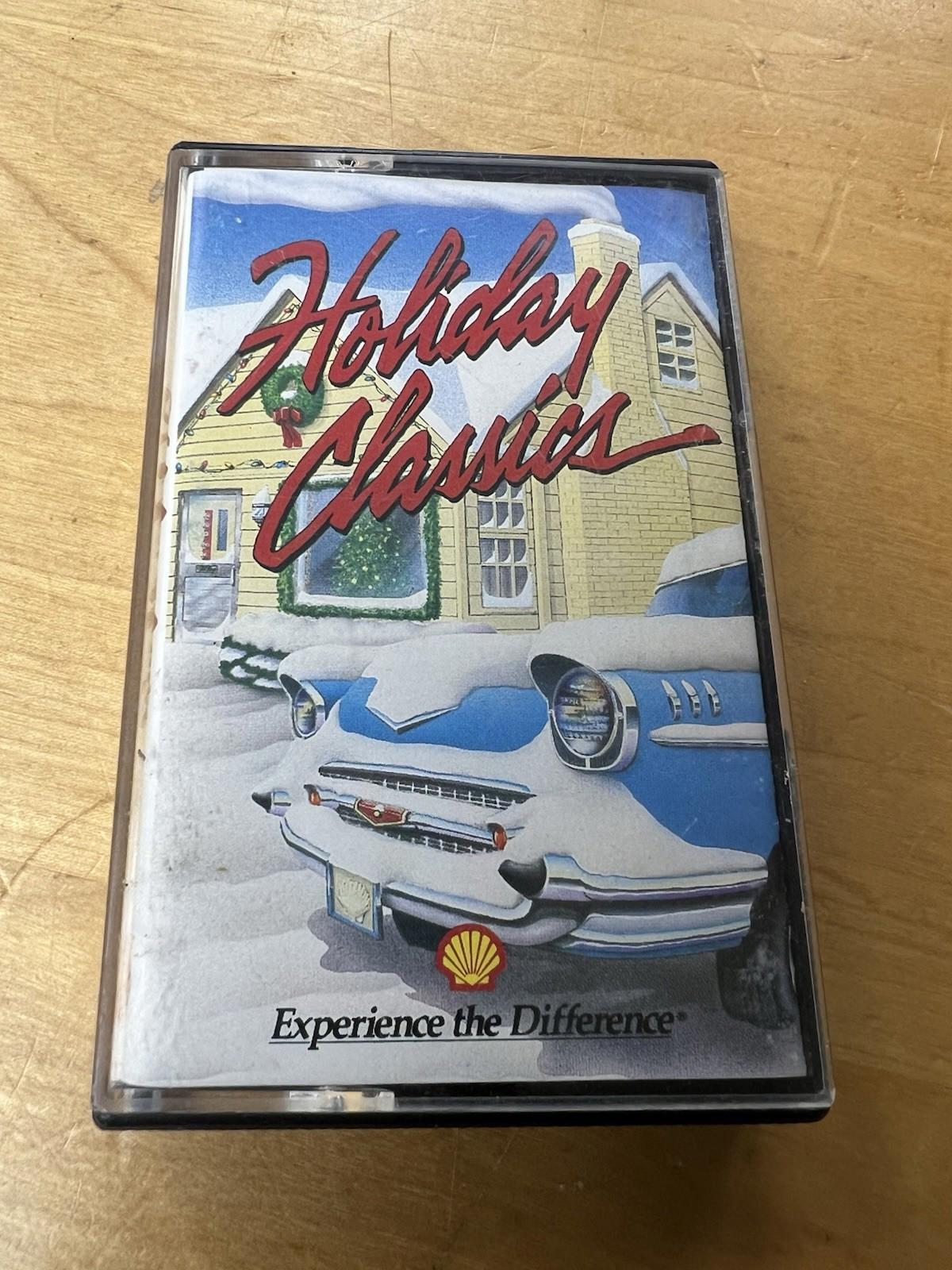 Holiday Classics Cassette Tape 1989 Shell Christmas Music