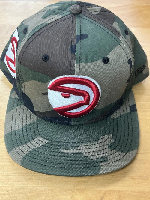 Atlanta Hawks  New Era Snapback 9 Fifty Hat Camo w/  GA NBA
