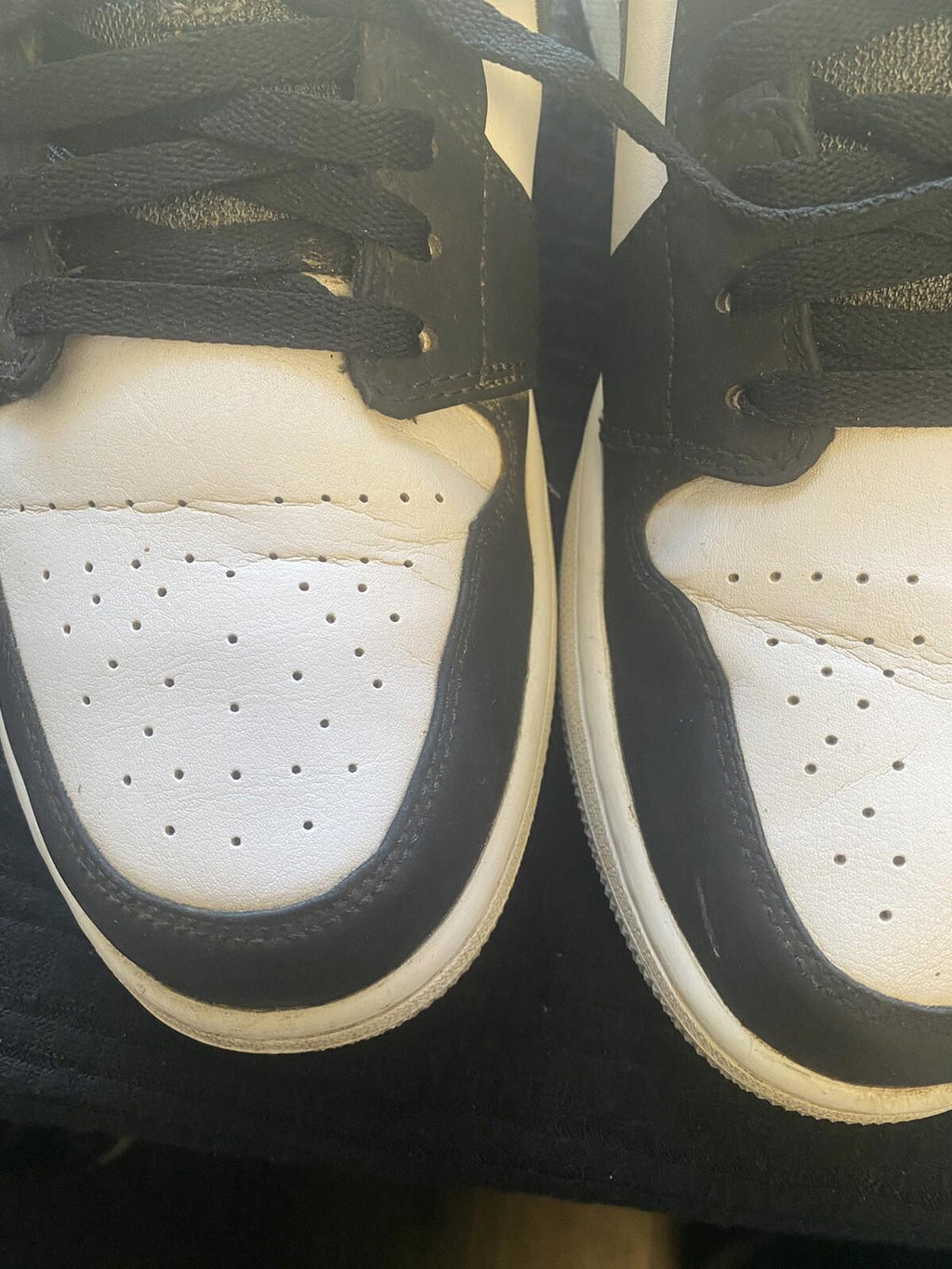 Size 12- Jordan 1 Retro Low Black Infrared