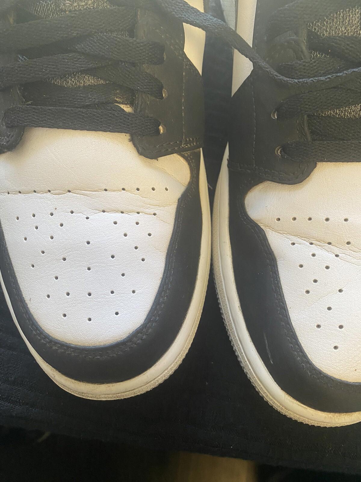 Size 12- Jordan 1 Retro Low Black Infrared