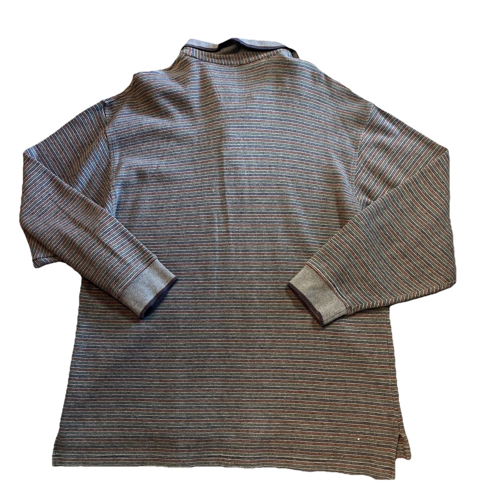 VTG Colours Alexander Julian Polo Shirt XXL Long Sleeve