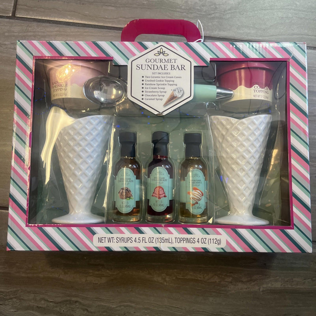 Modern Gourmet Foods Gourmet Sundae Bar Gift Set 2023 New