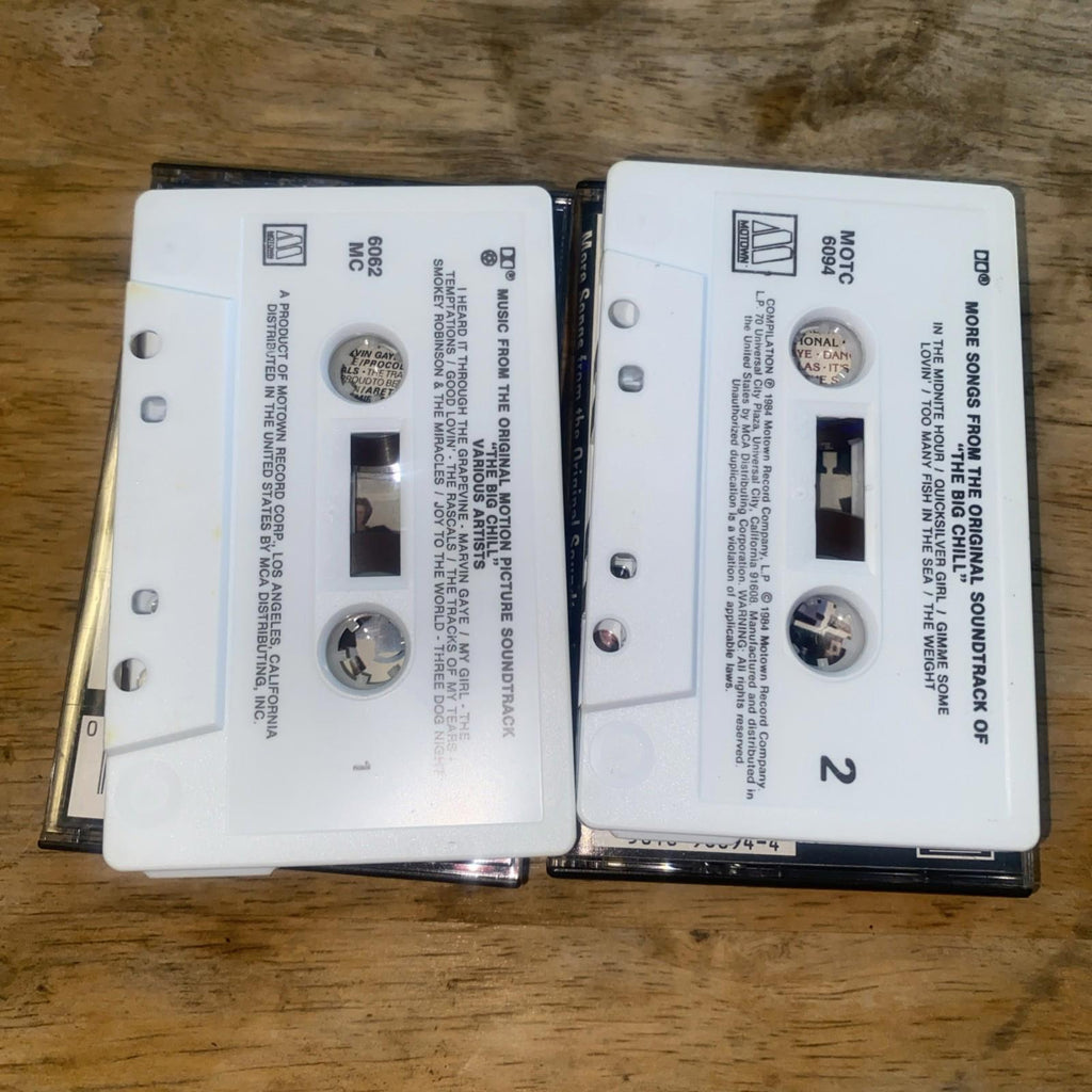 The Big Chill Soundtrack Cassette Tape Lot of 2