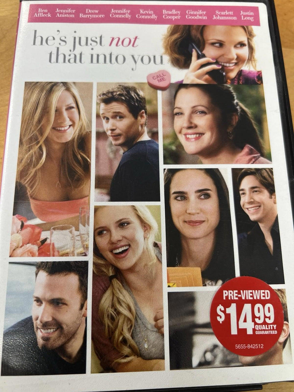 He's Just Not That into You DVD / Ships  Same Day