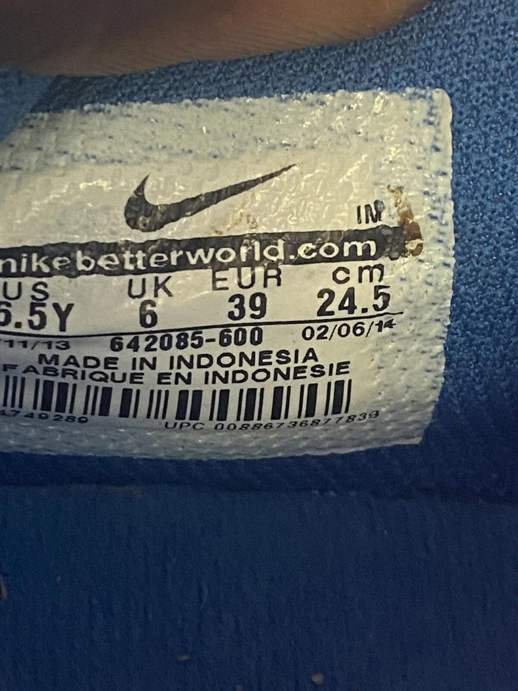 Nike Kevin Durant Vulc GS Kids Youth Size 5 .5Y Orange