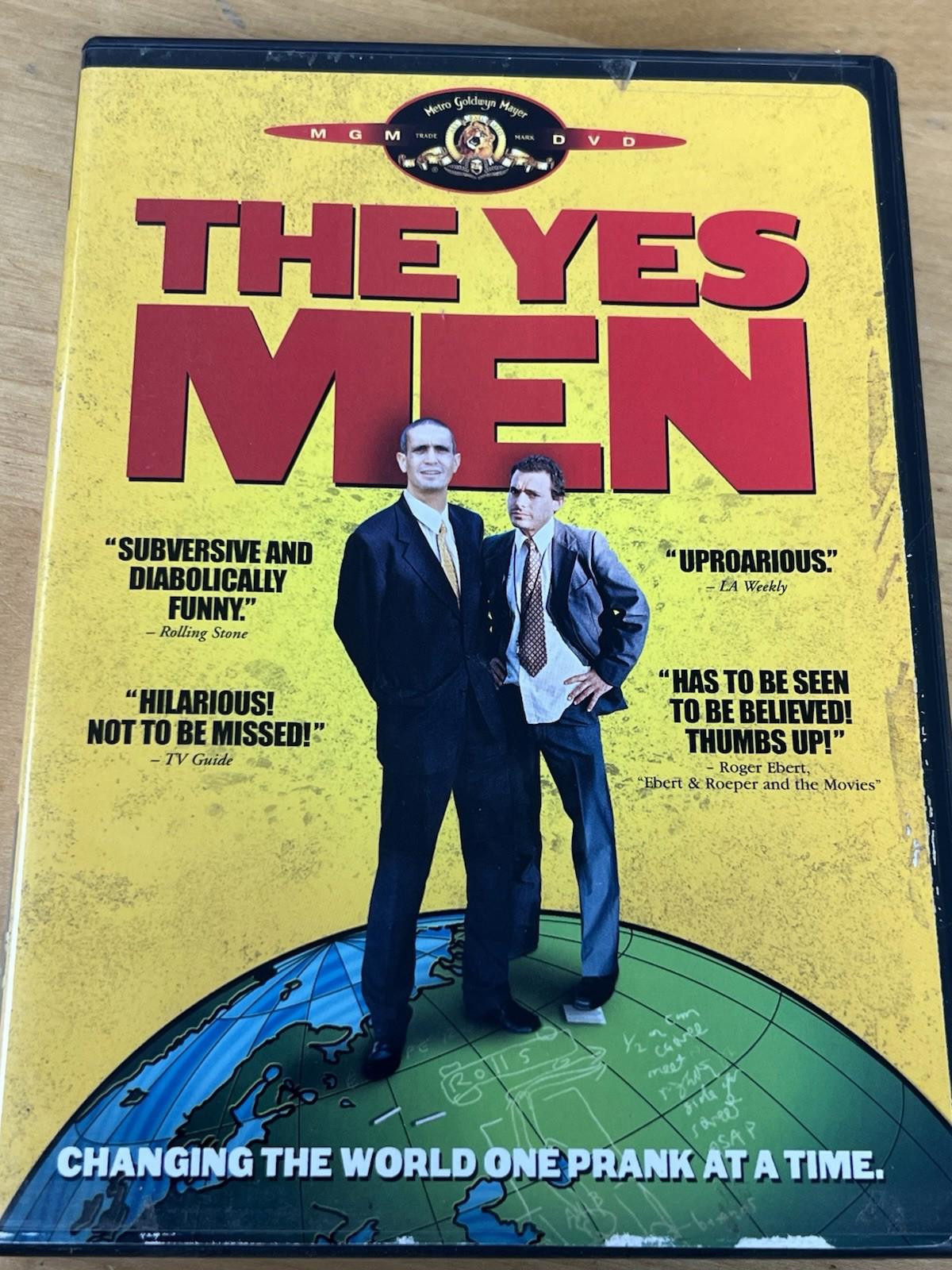 The Yes Men - DVD By Andreas Bichlbauer - VERY GOOD