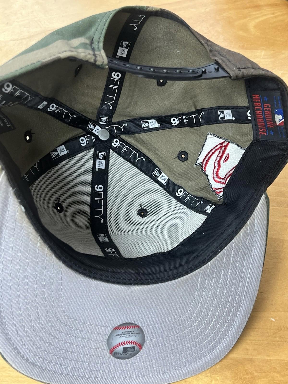 Atlanta Hawks  New Era Snapback 9 Fifty Hat Camo w/  GA NBA