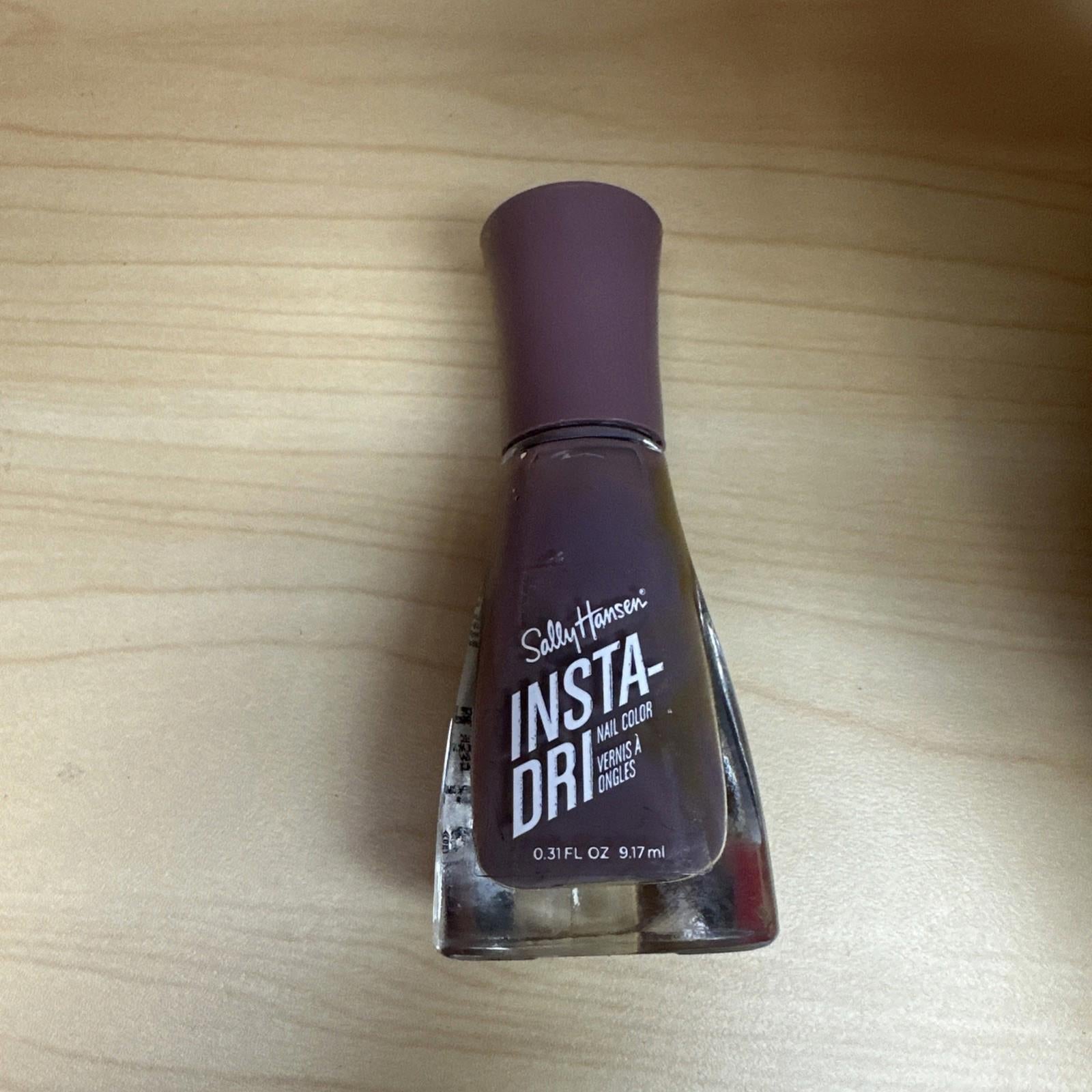 Sally Hansen Insta-Dri Nail Polish Liquid, Slick Slate, 0.31