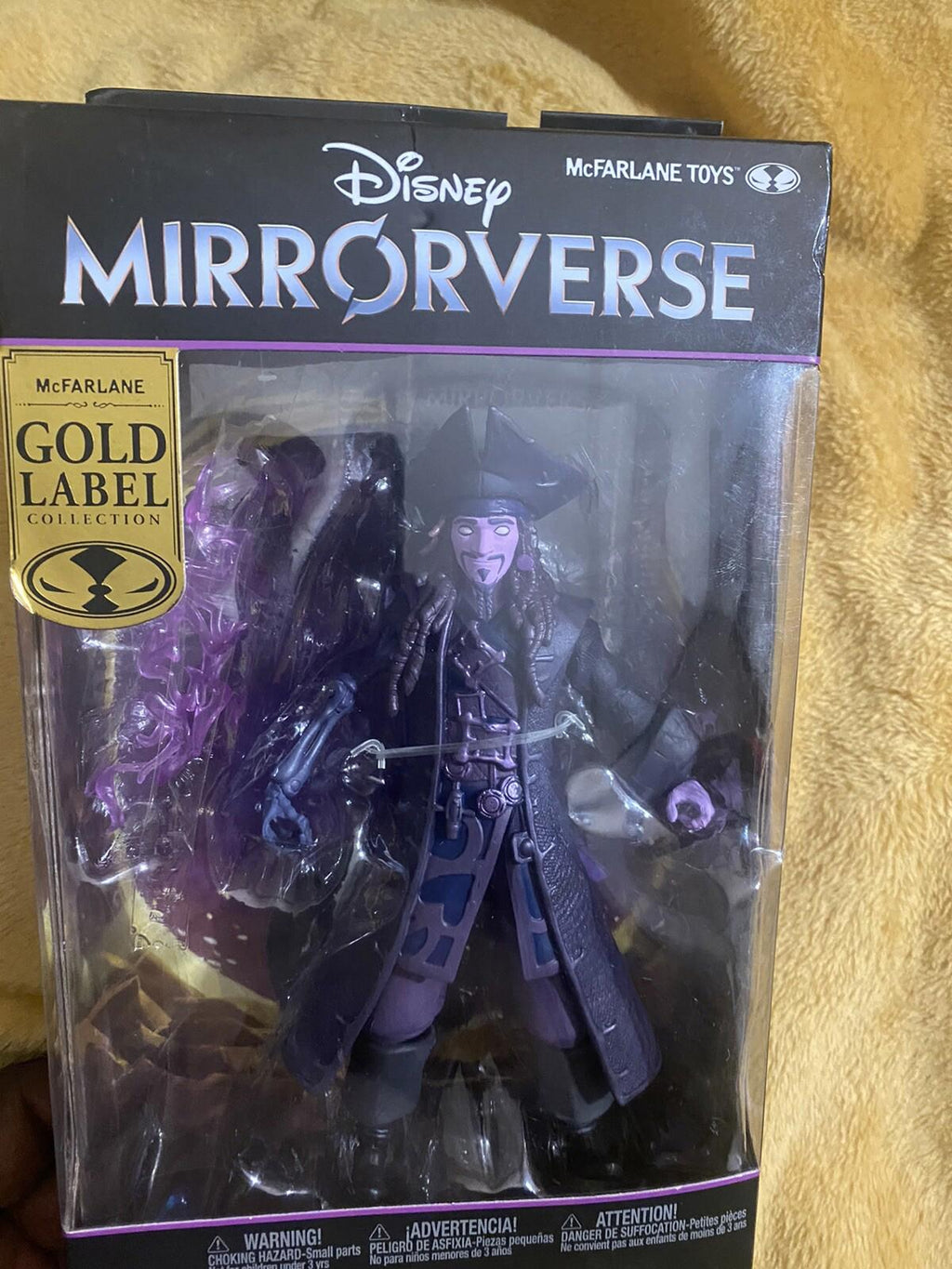 McFarlane Figure 7" Disney Mirror Jack Sparrow Fractured New