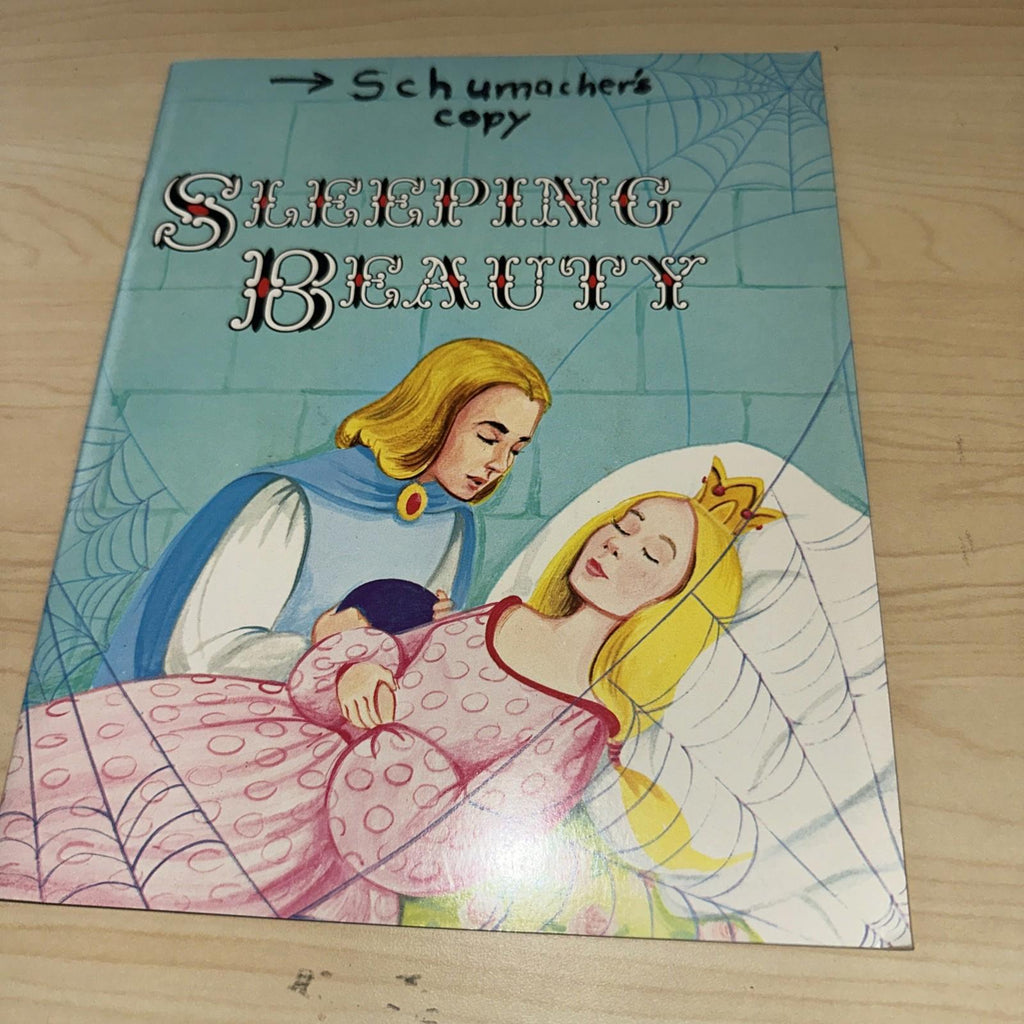 Sleeping Beauty Educational Reading Service Book & 45 RPM
