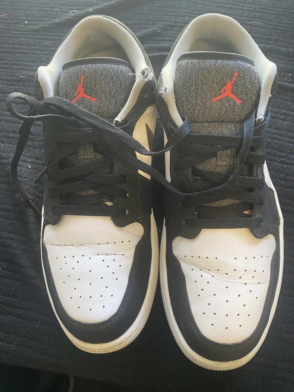 Size 12- Jordan 1 Retro Low Black Infrared