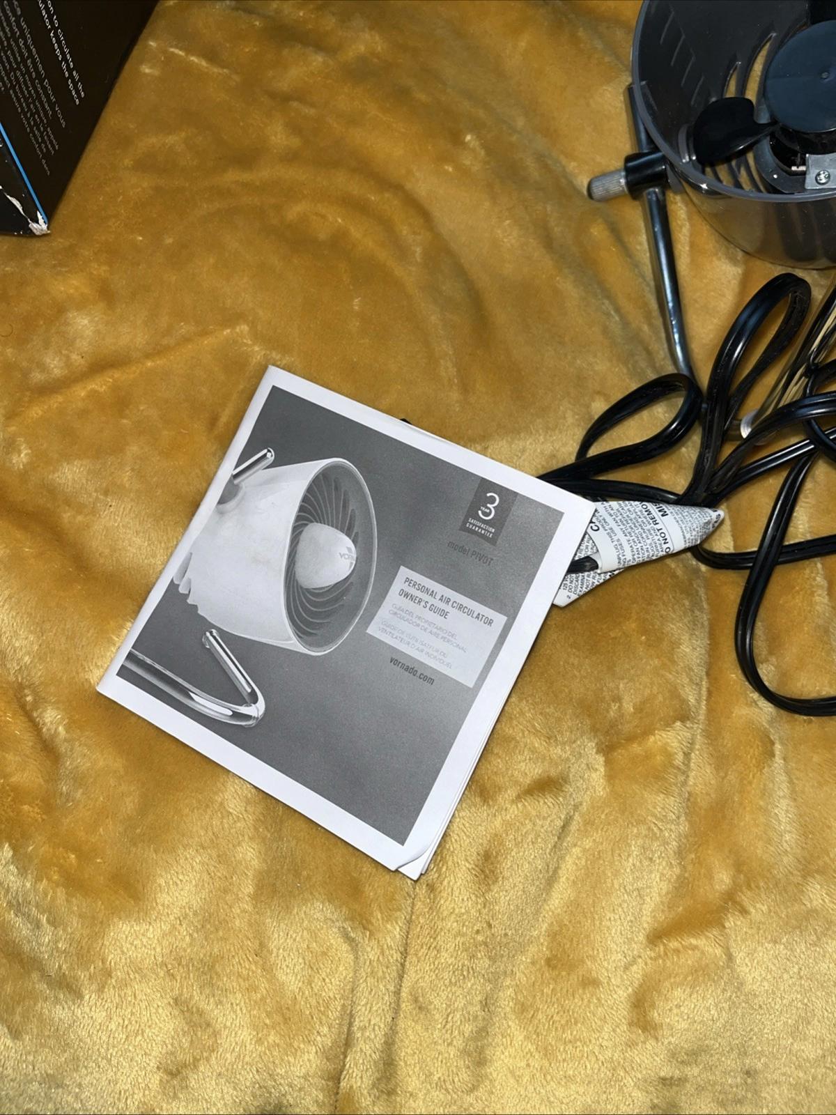 Vornado Pivot 4" Personal Air Circulator Fan Gray CR1028185