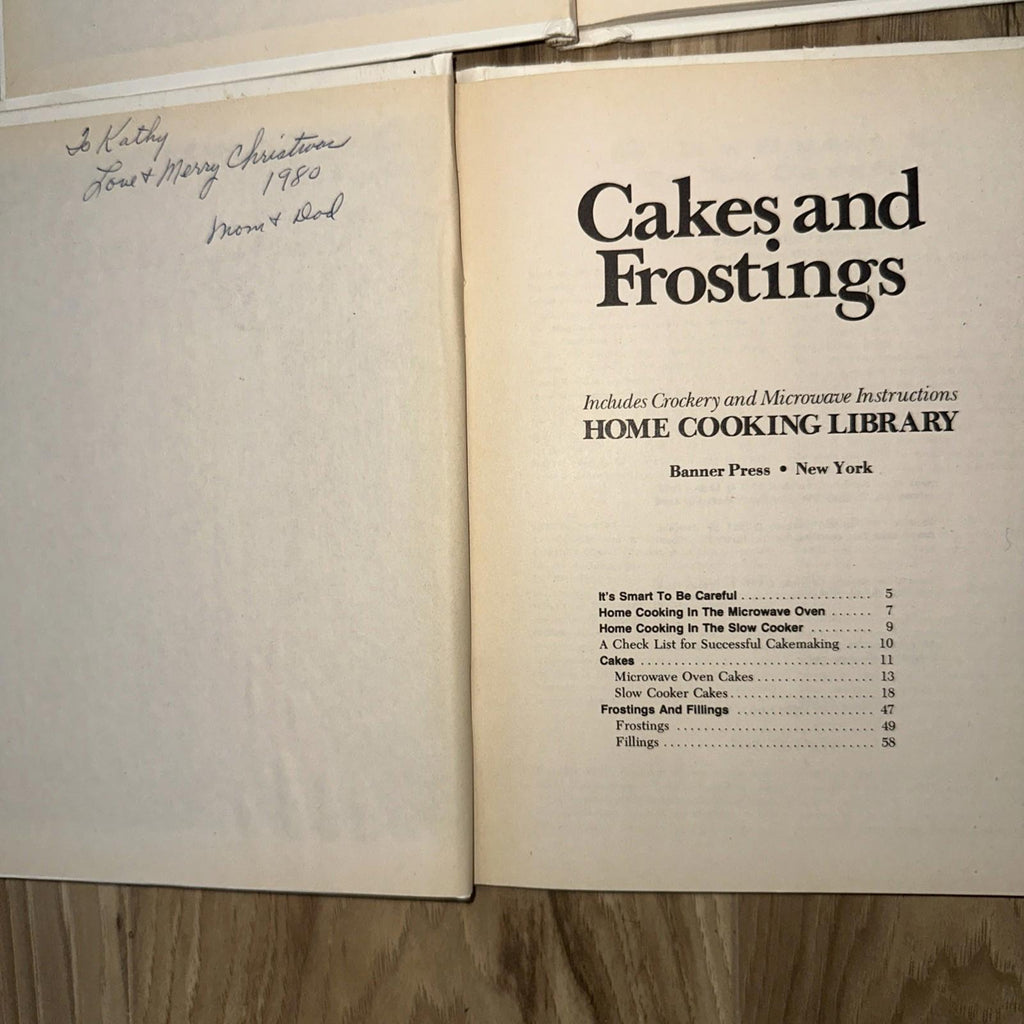 Home Cooking Library by Banner Press 1978 Lot of 9 Books vtg