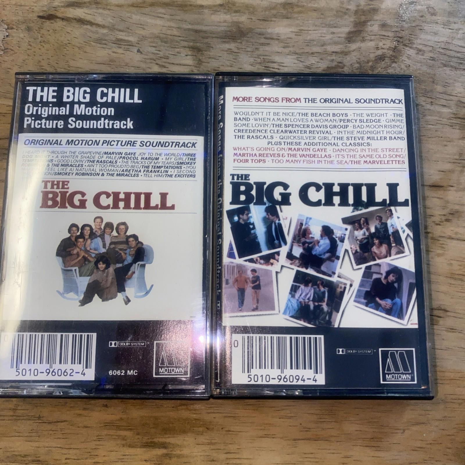 The Big Chill Soundtrack Cassette Tape Lot of 2
