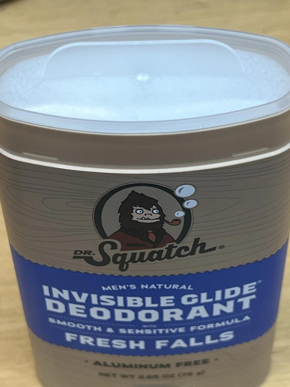 Dr. Squatch Mens Fresh Falls Natural Deodorant 2.65oz