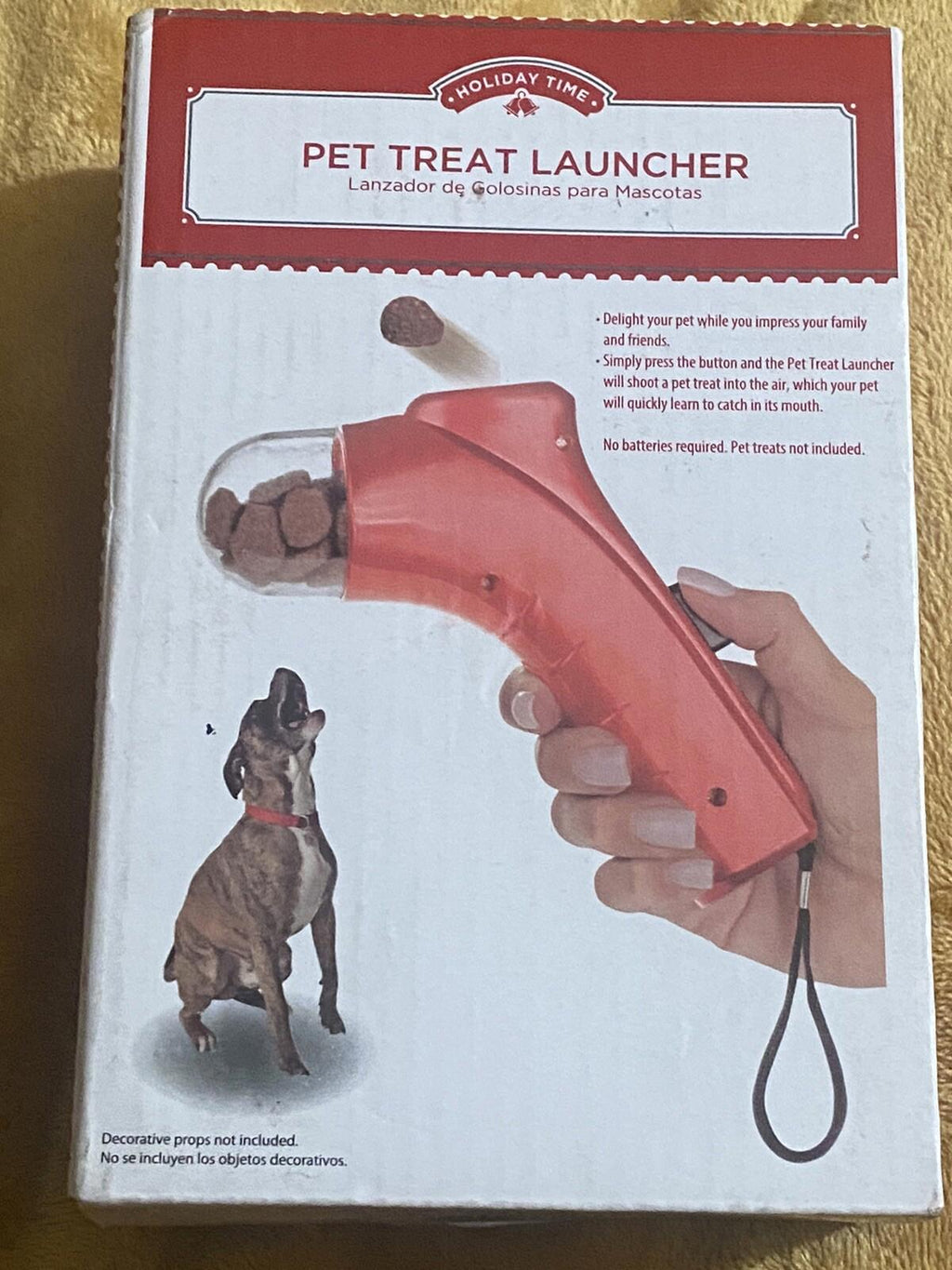 Dog Treat Launcher Great Pet Fun Does Not Require Batteries