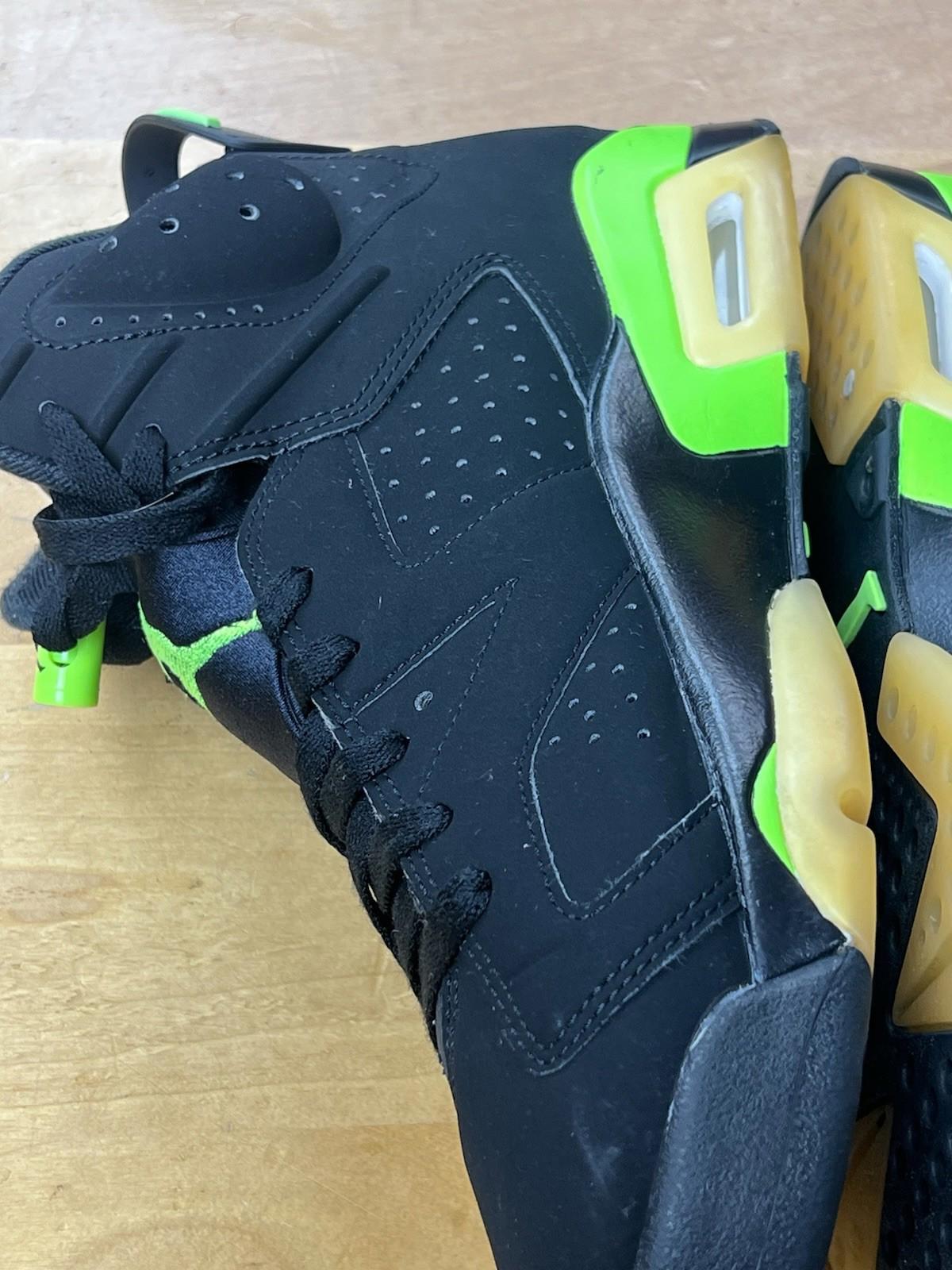 Size 10 - Air Jordan 6 Retro Ele Green/Black Neon CT8529-003