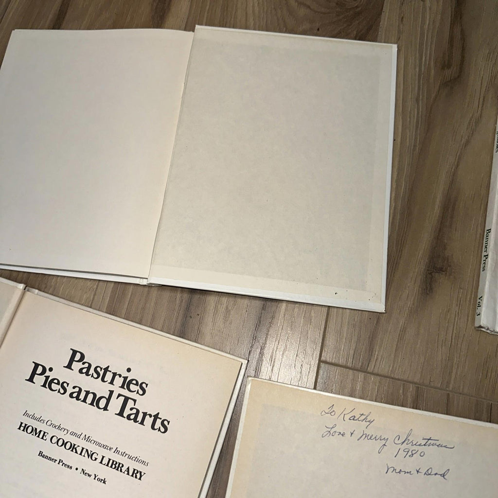 Home Cooking Library by Banner Press 1978 Lot of 9 Books vtg