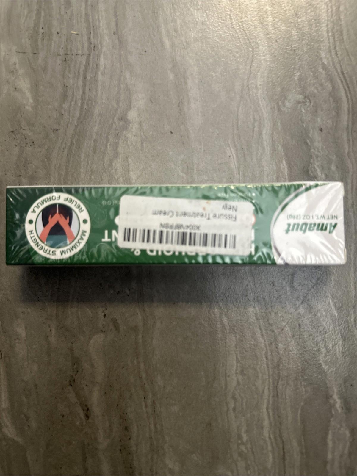 Amabut 1 oz Hemorrhoid & Fissure Ointment Maximum Strength