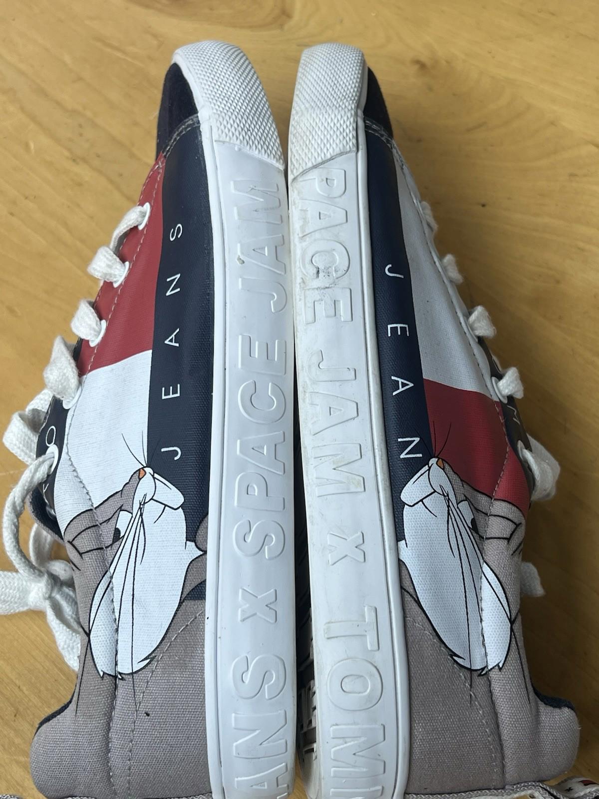Tommy Hilfiger A New Legacy Space Jam Gray Blue Shoes 5