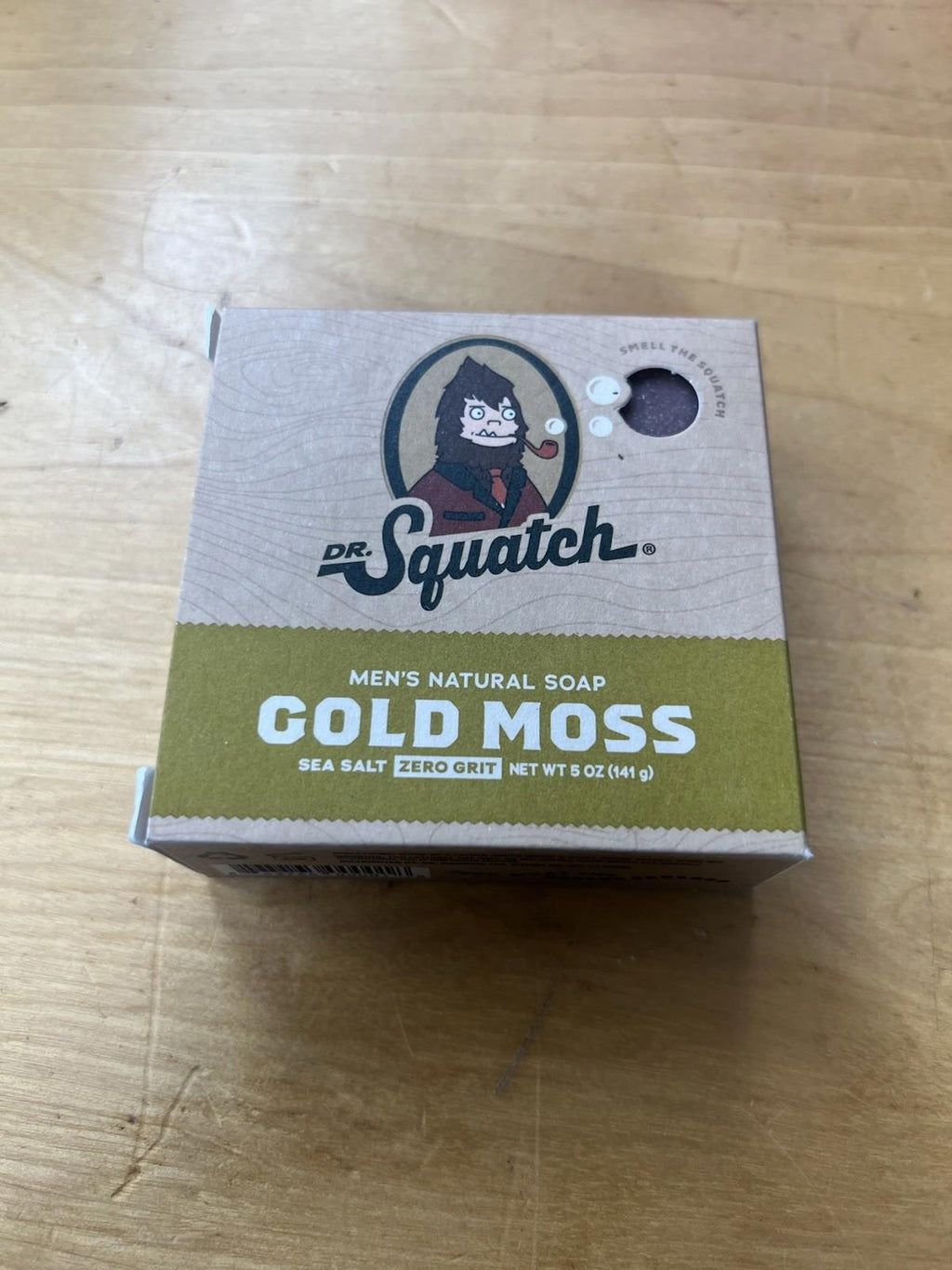 Dr. Squatch Gold Moss Bar Soap