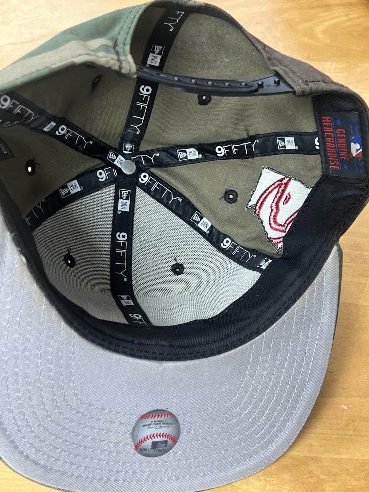 Atlanta Hawks  New Era Snapback 9 Fifty Hat Camo w/  GA NBA