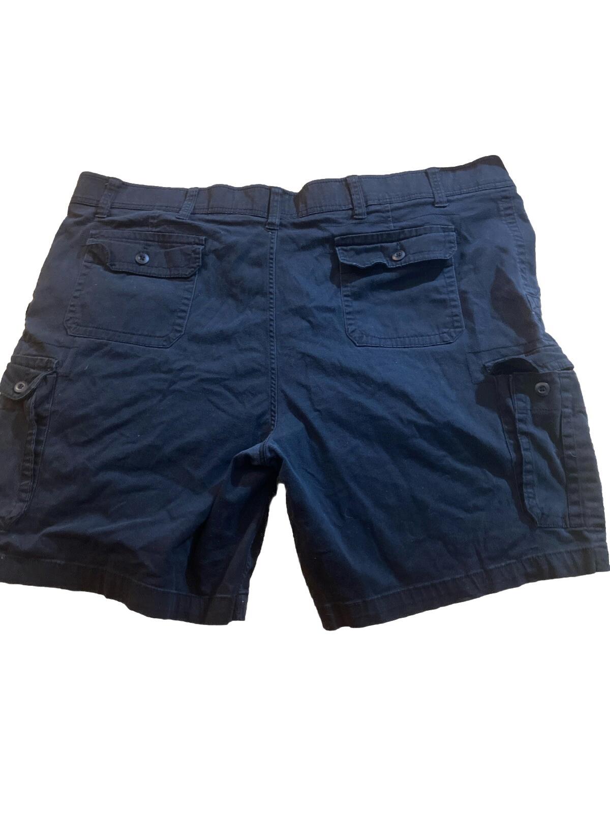foundry Black Flex cargo shorts Size 52 Stretch Waist Band