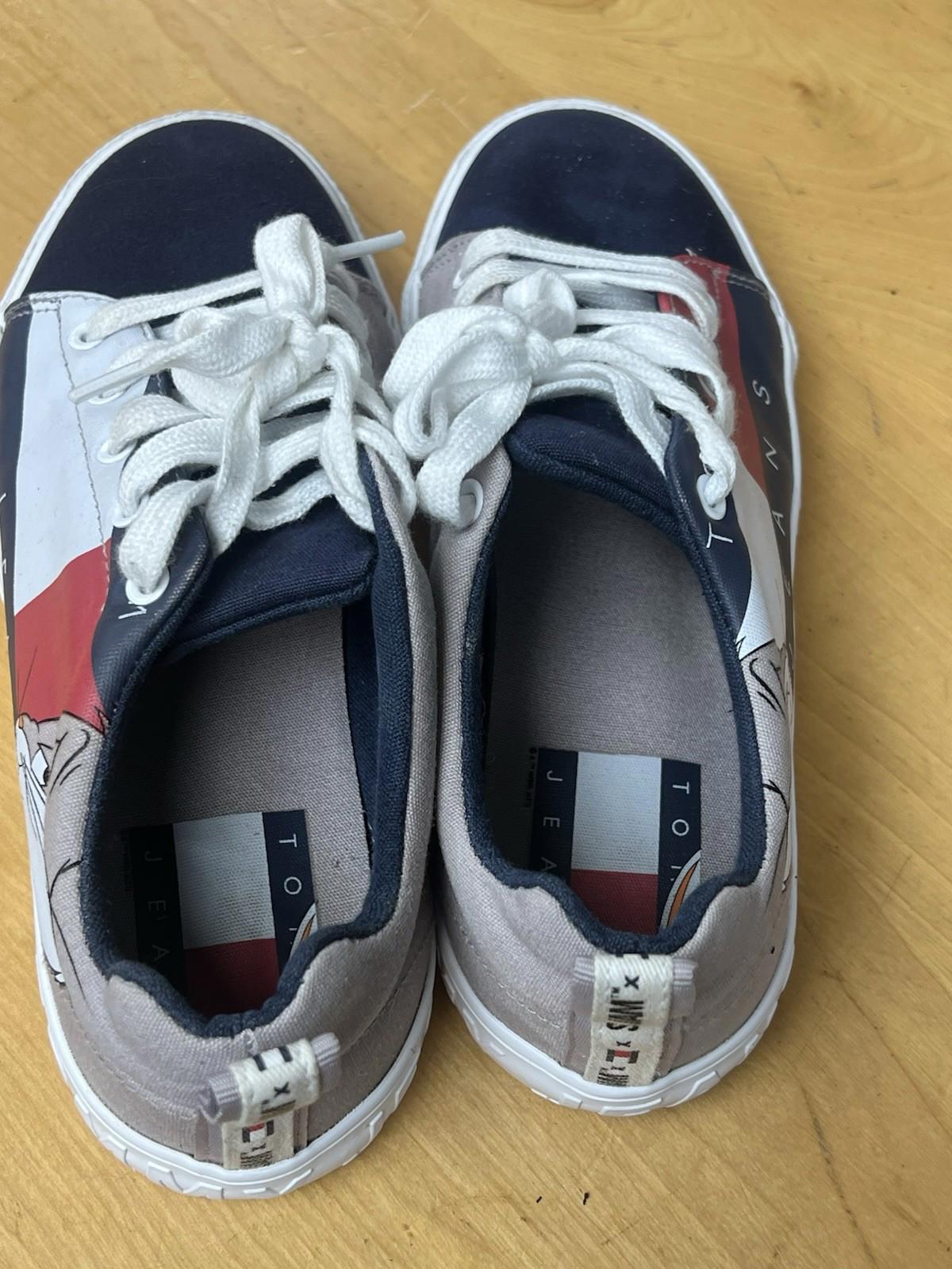 Tommy Hilfiger A New Legacy Space Jam Gray Blue Shoes 5