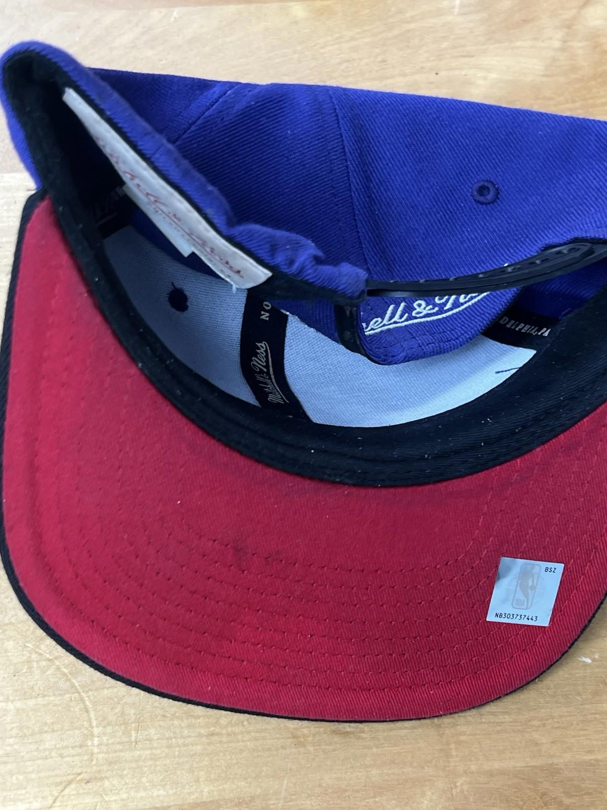 Toronto Raptors Mitchell Ness Purple Team Ground Snapback