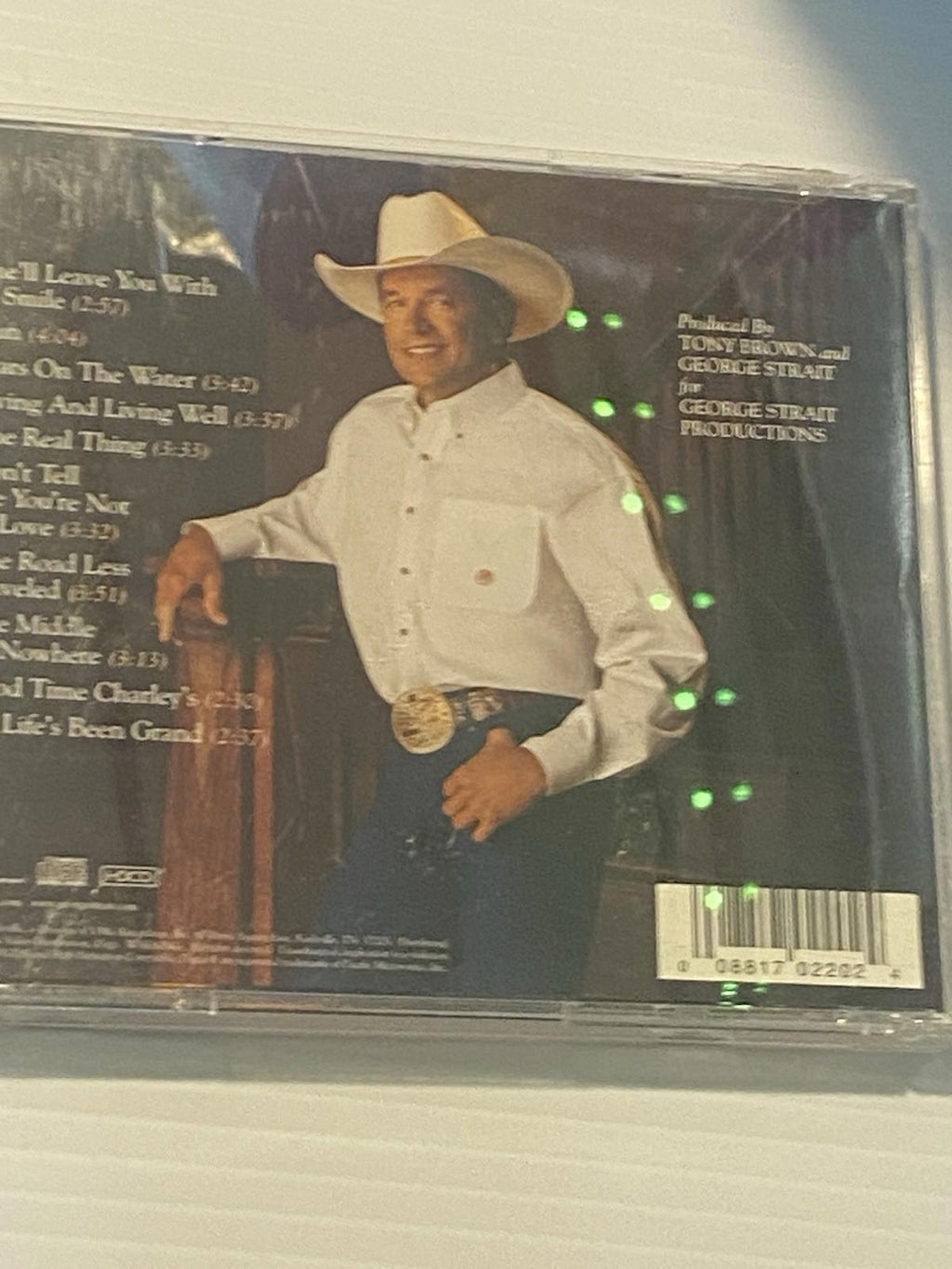 The Road Less Traveled Music CD George Strait MCA Nashville