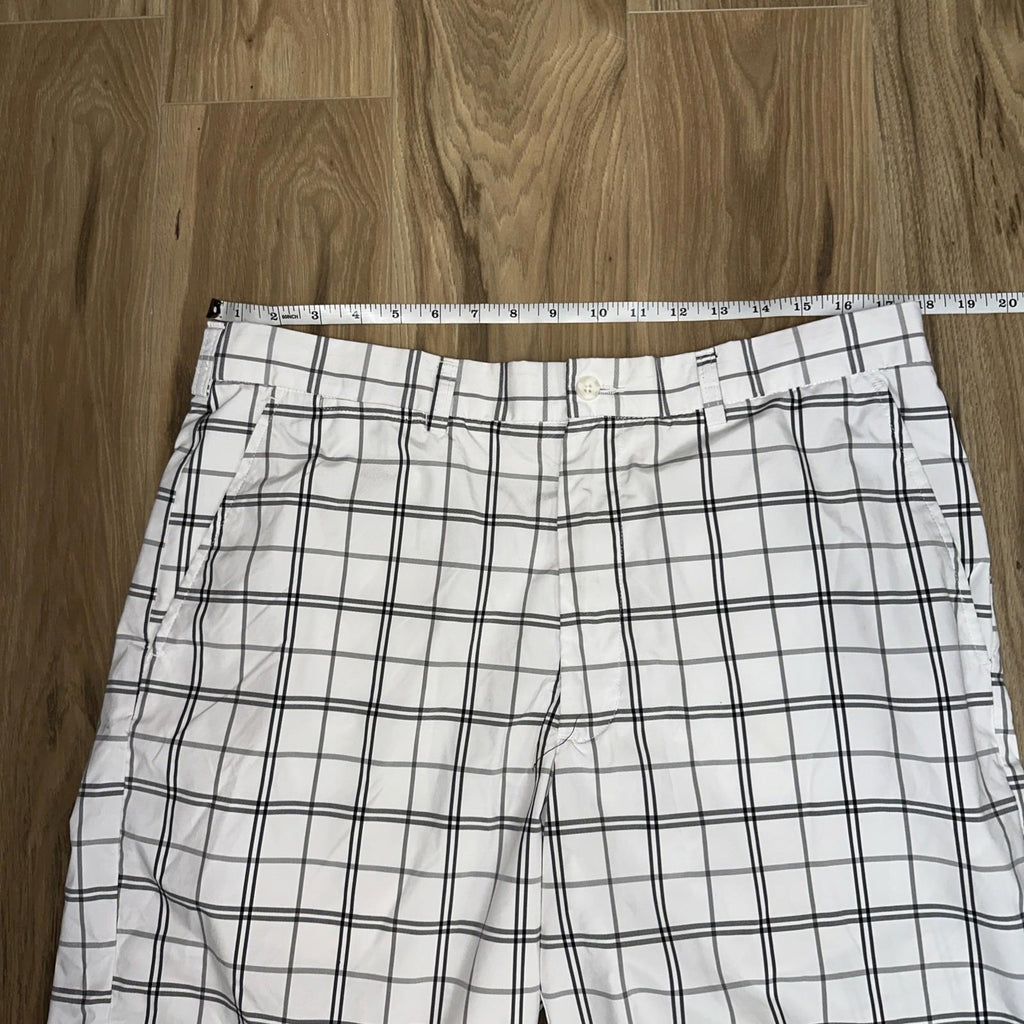 Ben Hogan Performance Golf Shorts Mens 34 White Black Active