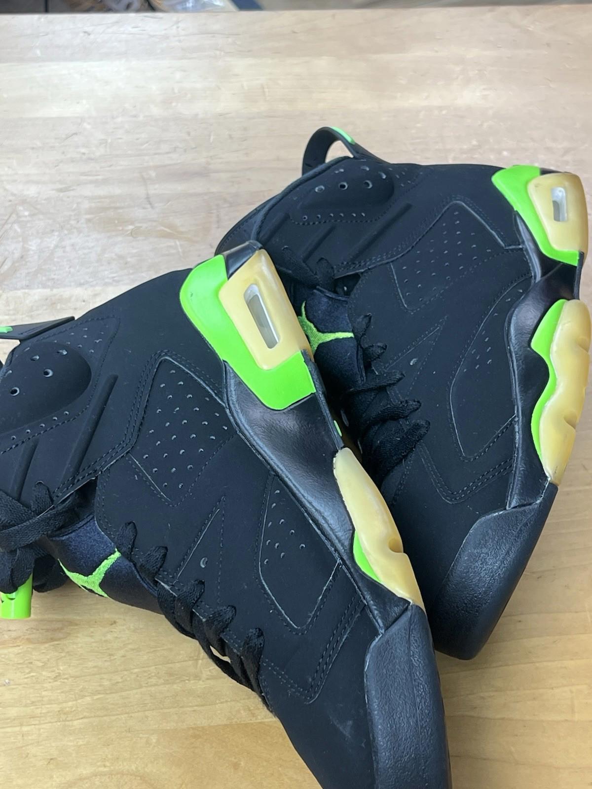 Size 10 - Air Jordan 6 Retro Ele Green/Black Neon CT8529-003