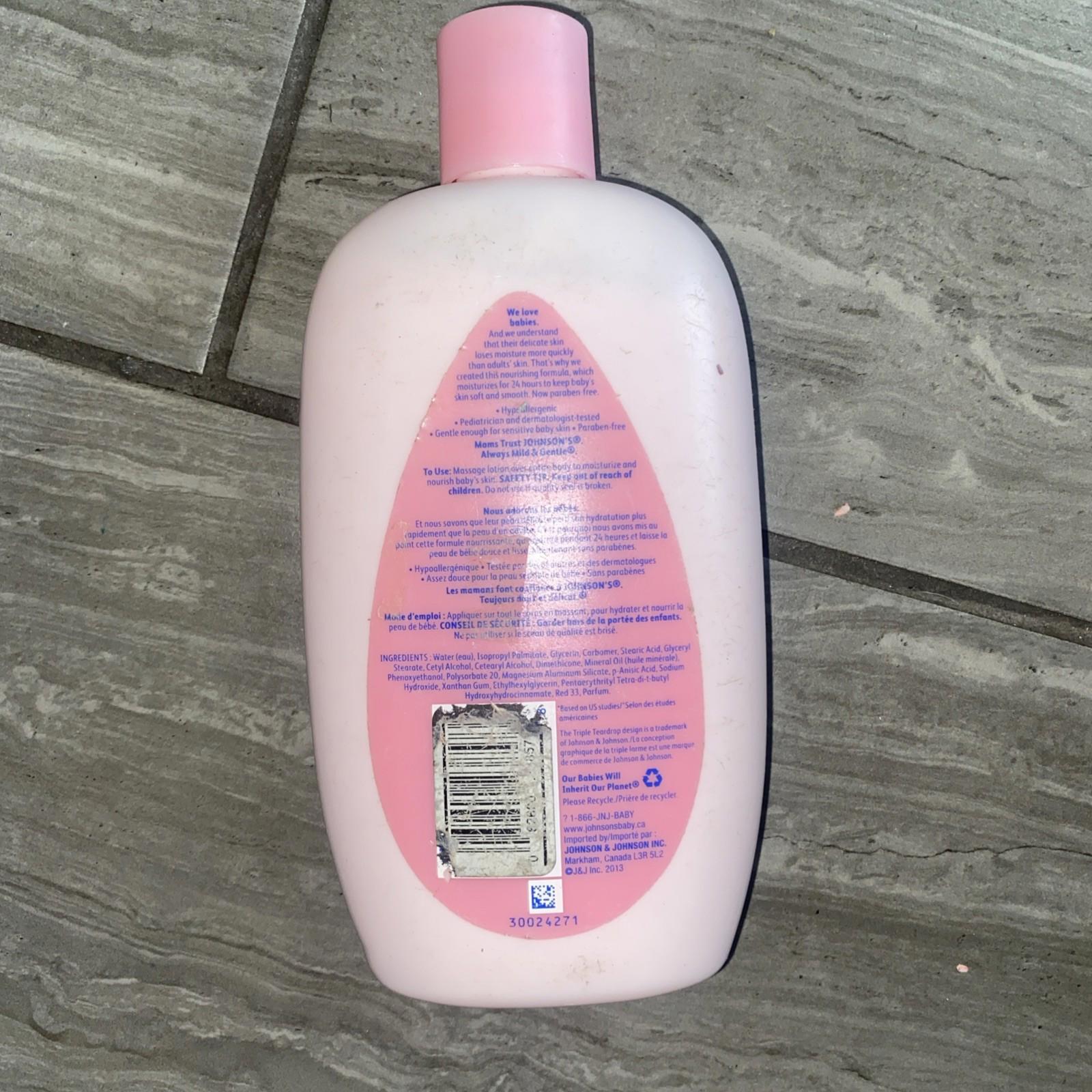 Johnson's Baby Lotion Pink Bottle 15 oz Discontinued NEW