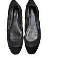 michael kors black lockhart ballet flats size 8.5