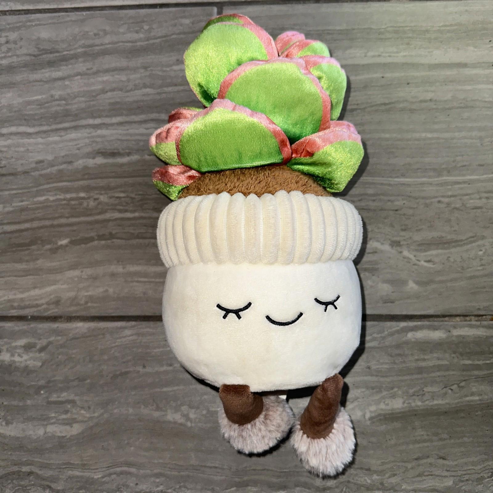 Greenhouse Russ Succulent 12 Plush Potted Plant Shelf Sitter