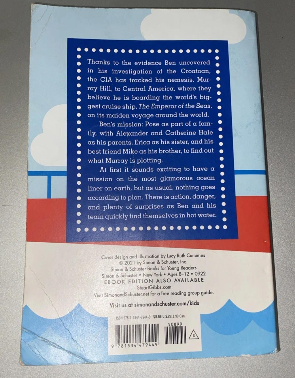 Spy School at Sea - Paperback By Gibbs, Stuart - GOOD