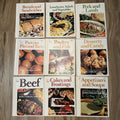 Home Cooking Library by Banner Press 1978 Lot of 9 Books vtg
