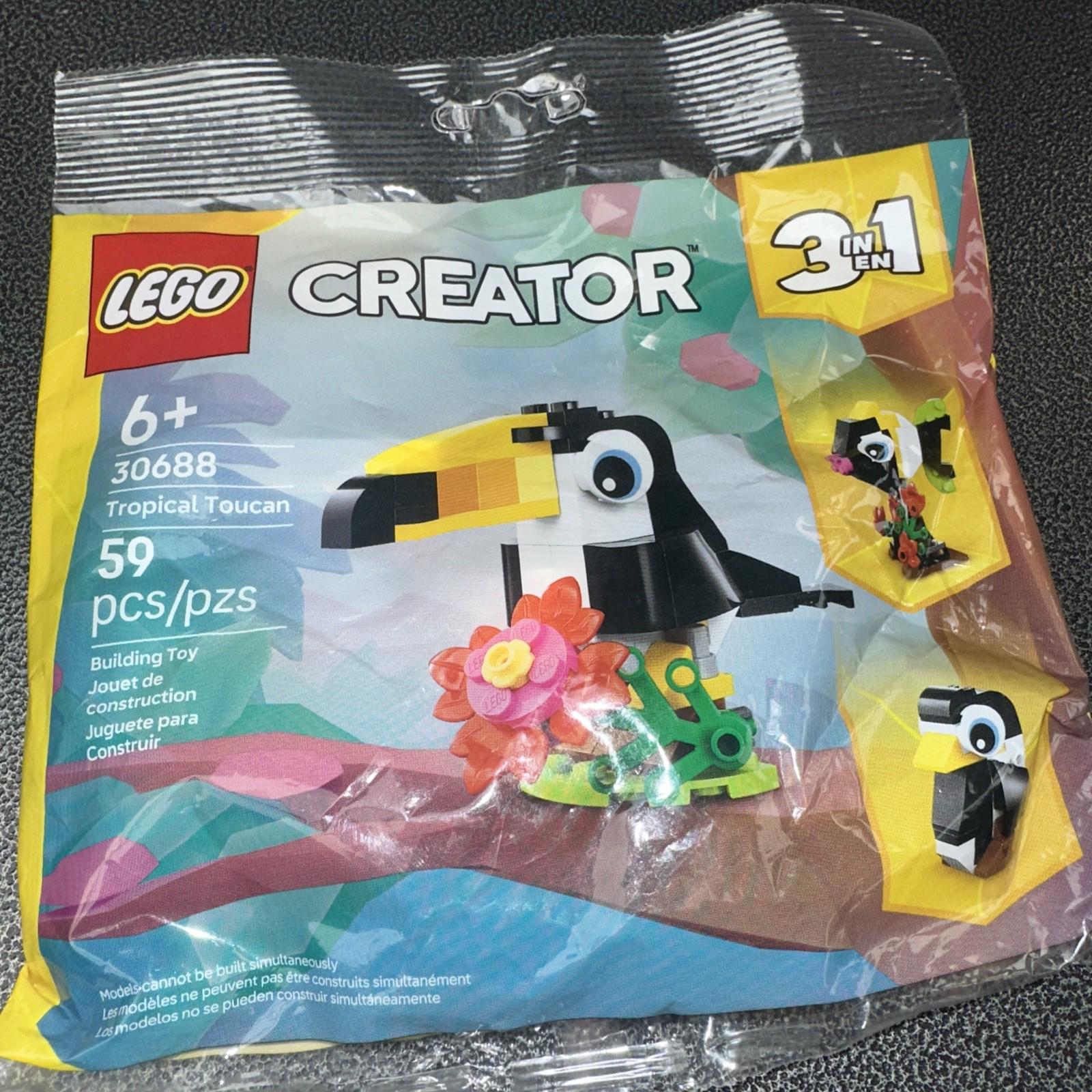 LEGO Creator Tropical Toucan Paper Bag 30688 (SEALED)