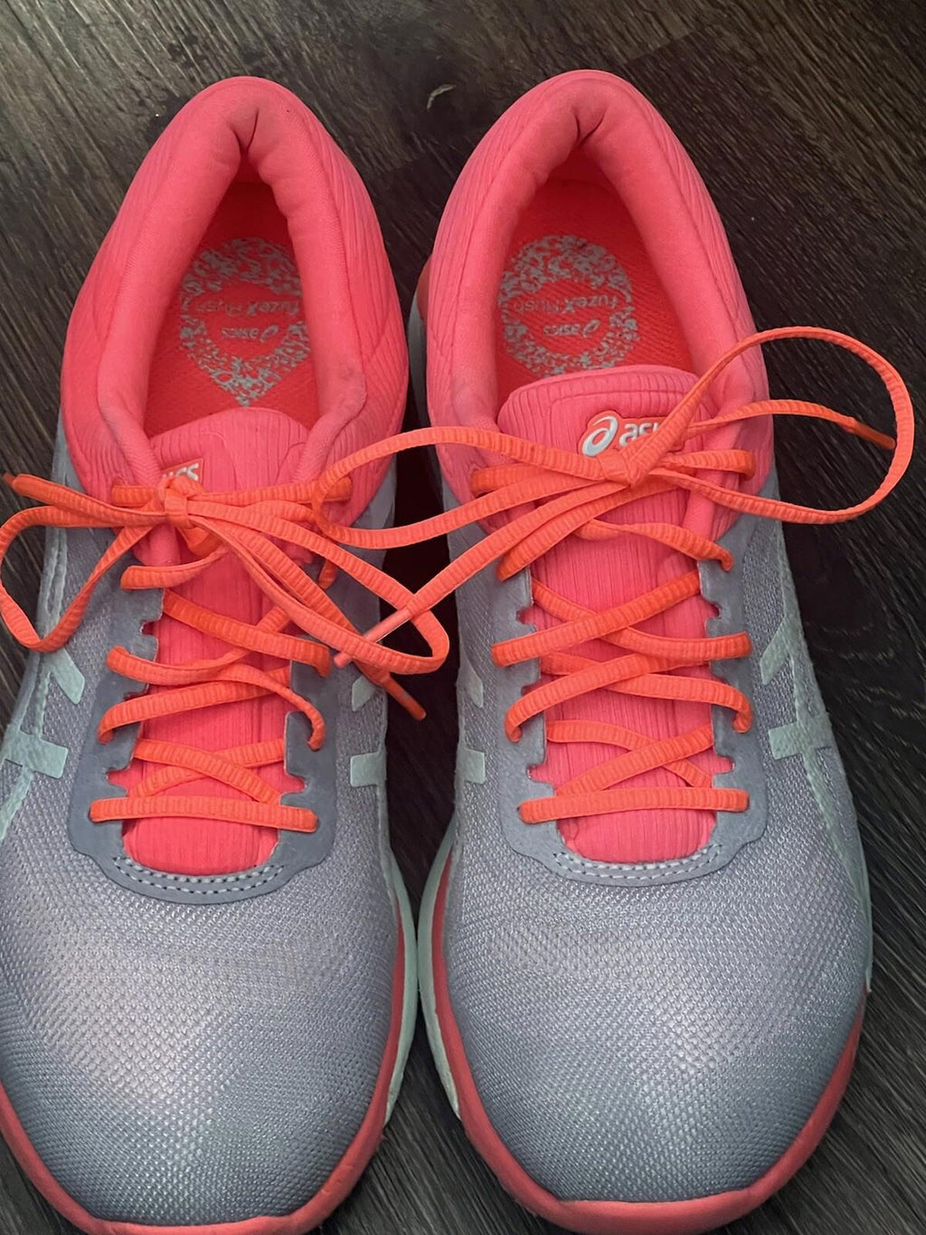 ASICS Fuzex Rush Running  Womens Grey Athletic T768N-9687 10