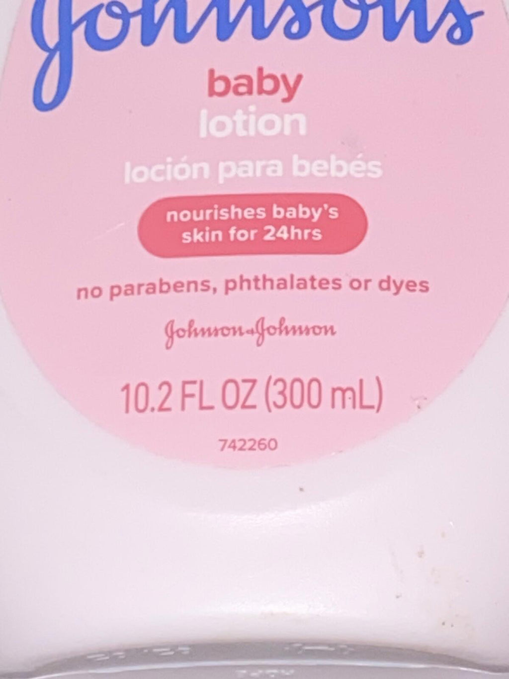Johnsons Baby Lotion with Coconut Oil; Hypoallergenic; 10.2