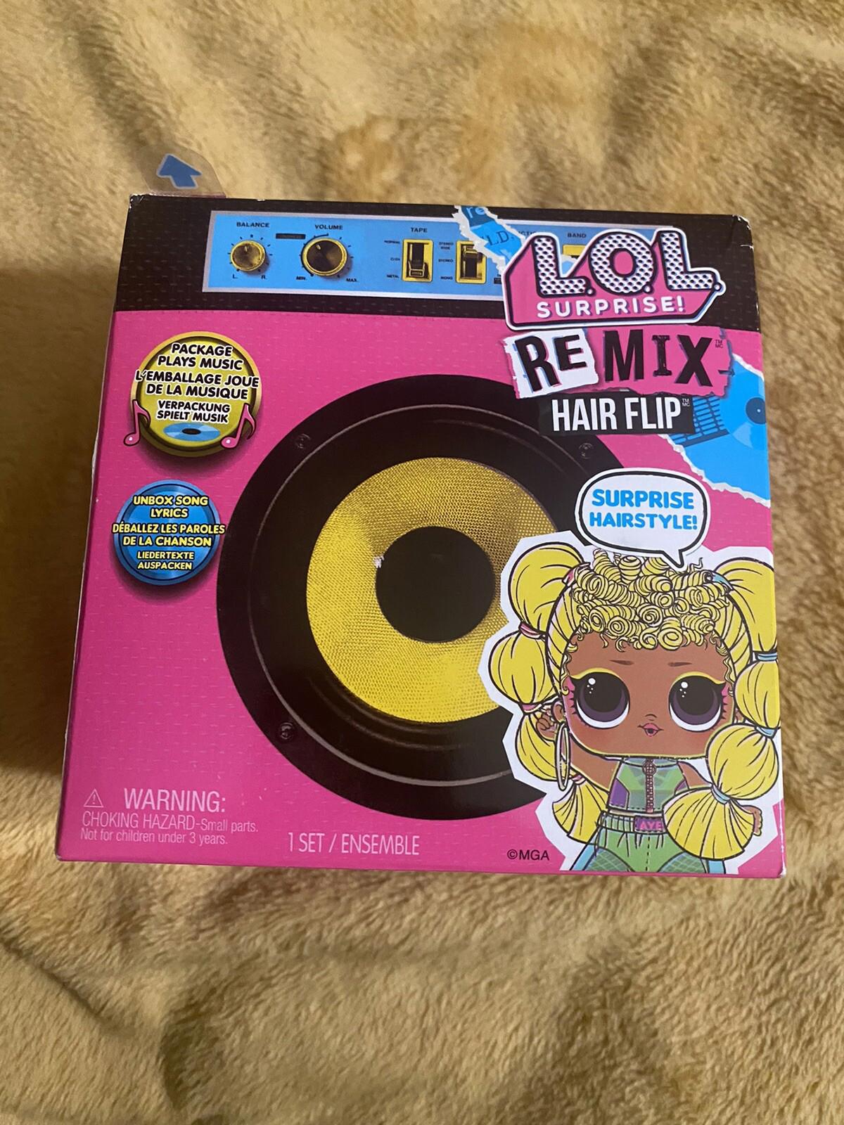 LOL Surprise! Remix Hair Flip Dolls 15 Surprises L.O.L.