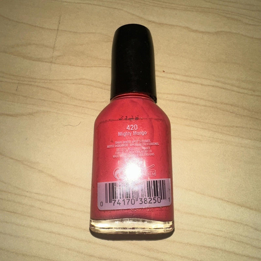 Sally Hansen Hard As Nails #420 Mighty Mango Nail Polish
