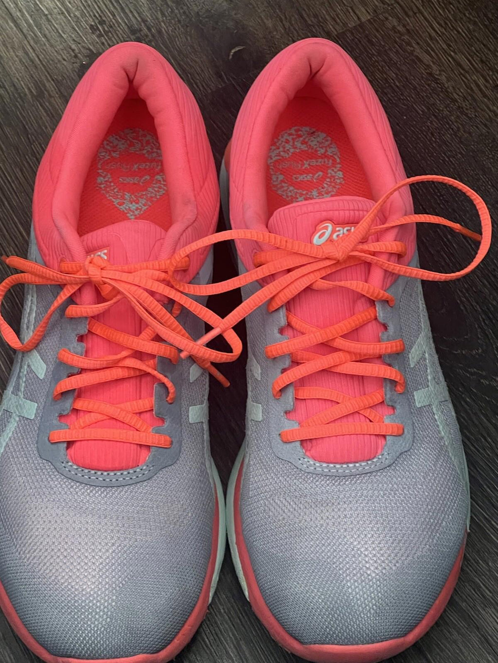 ASICS Fuzex Rush Running  Womens Grey Athletic T768N-9687 10
