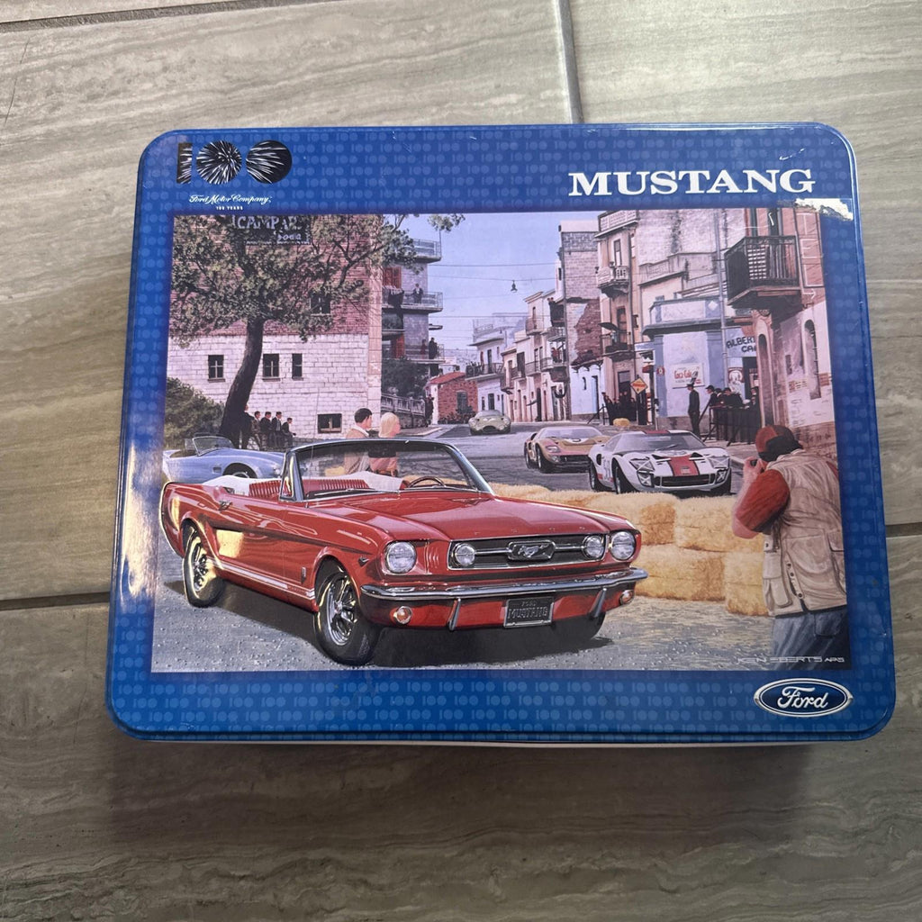 Ford 100th Anniversary Puzzle With Embroidered Tin
