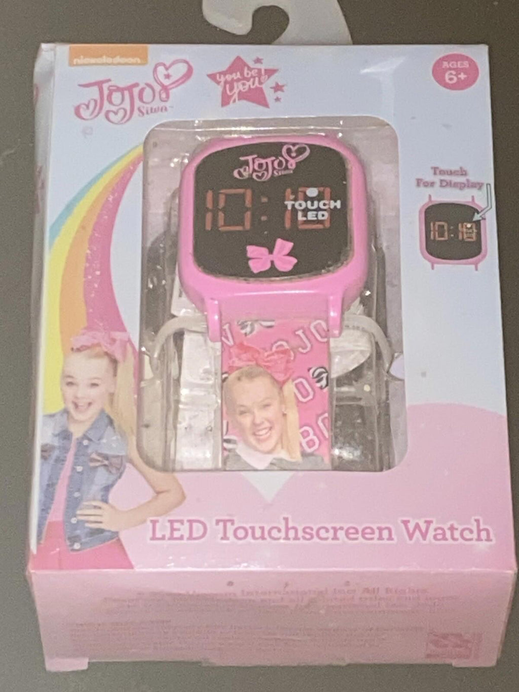 New "JOJO Siwa LED Digital Touch Screen Watch"