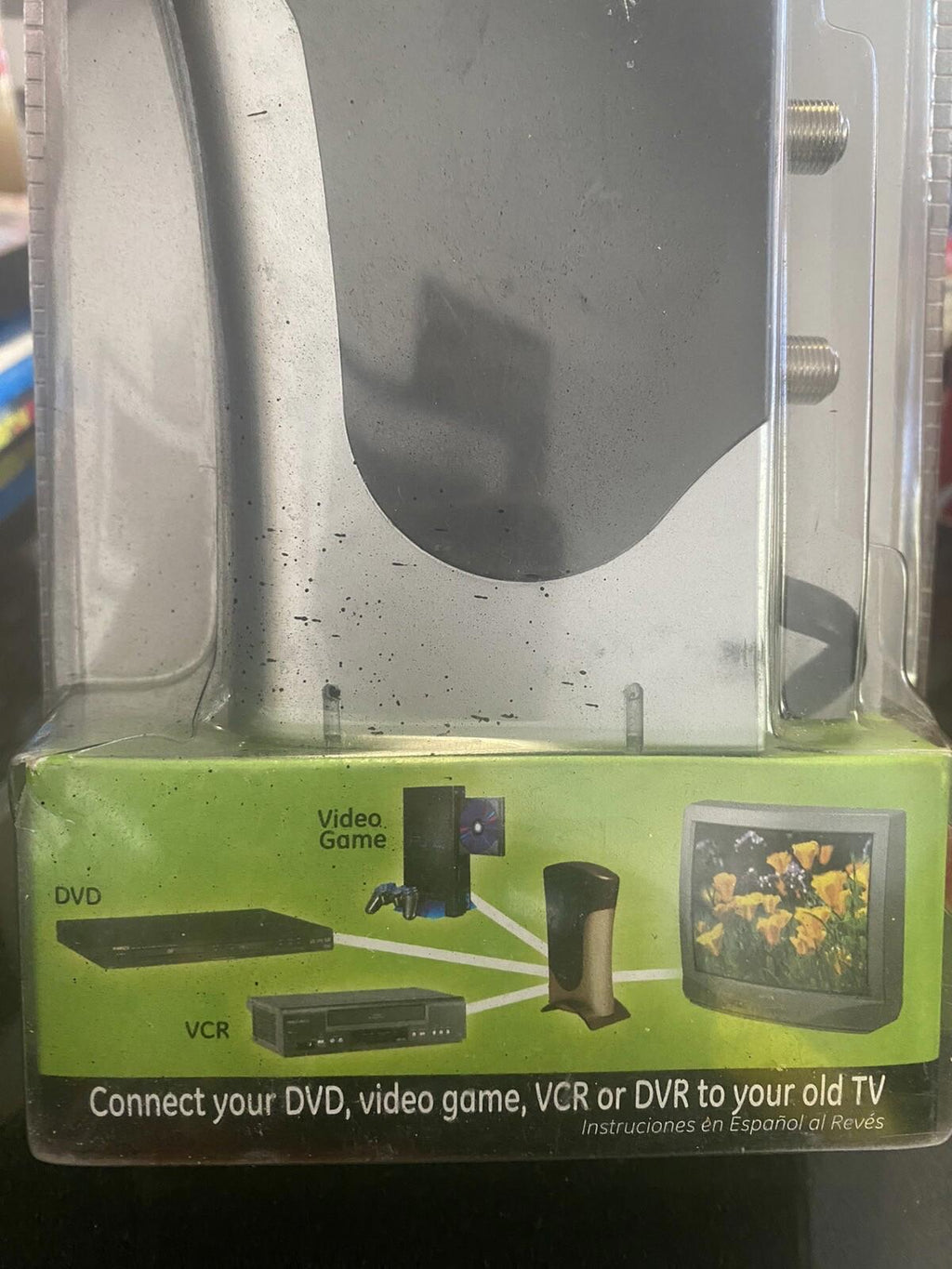 GE Video Converter RF Connect DVD Video Game DVR VHS