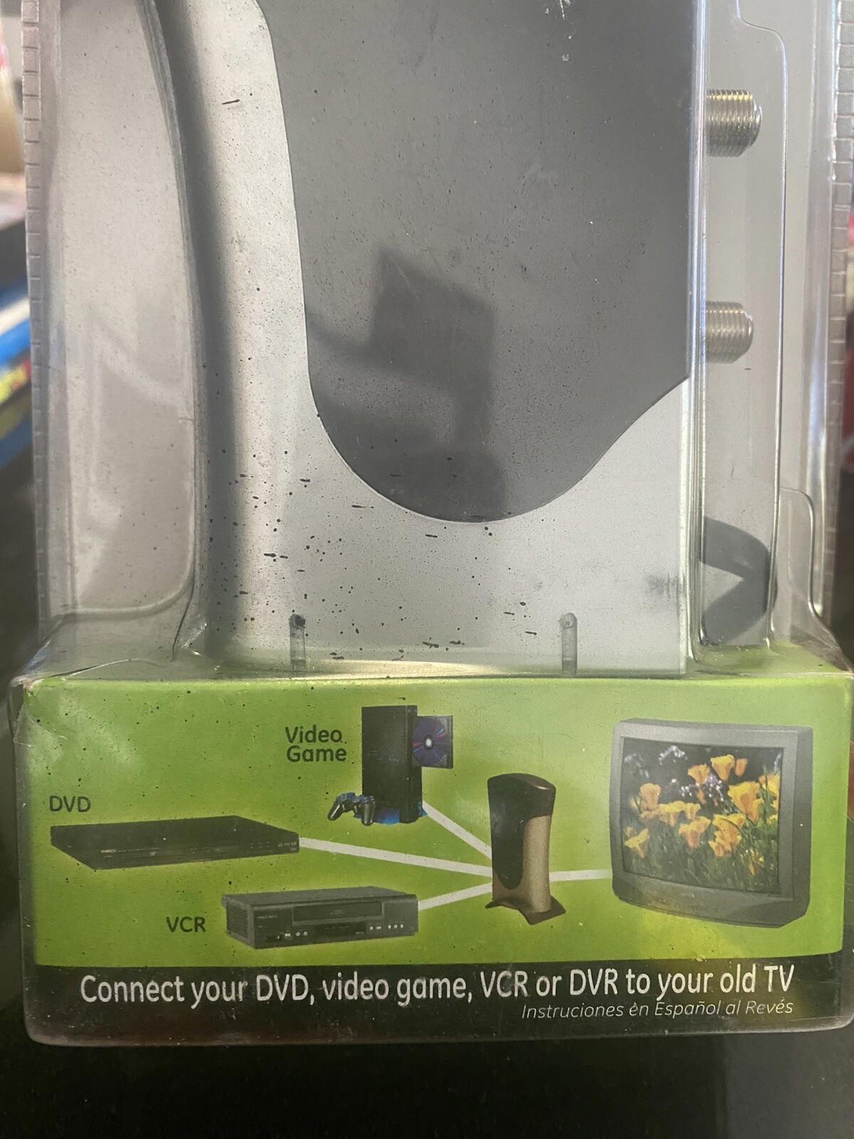 GE Video Converter RF Connect DVD Video Game DVR VHS